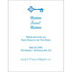 Skeleton Key Letterpress Moving Announcements Image 2 of 2